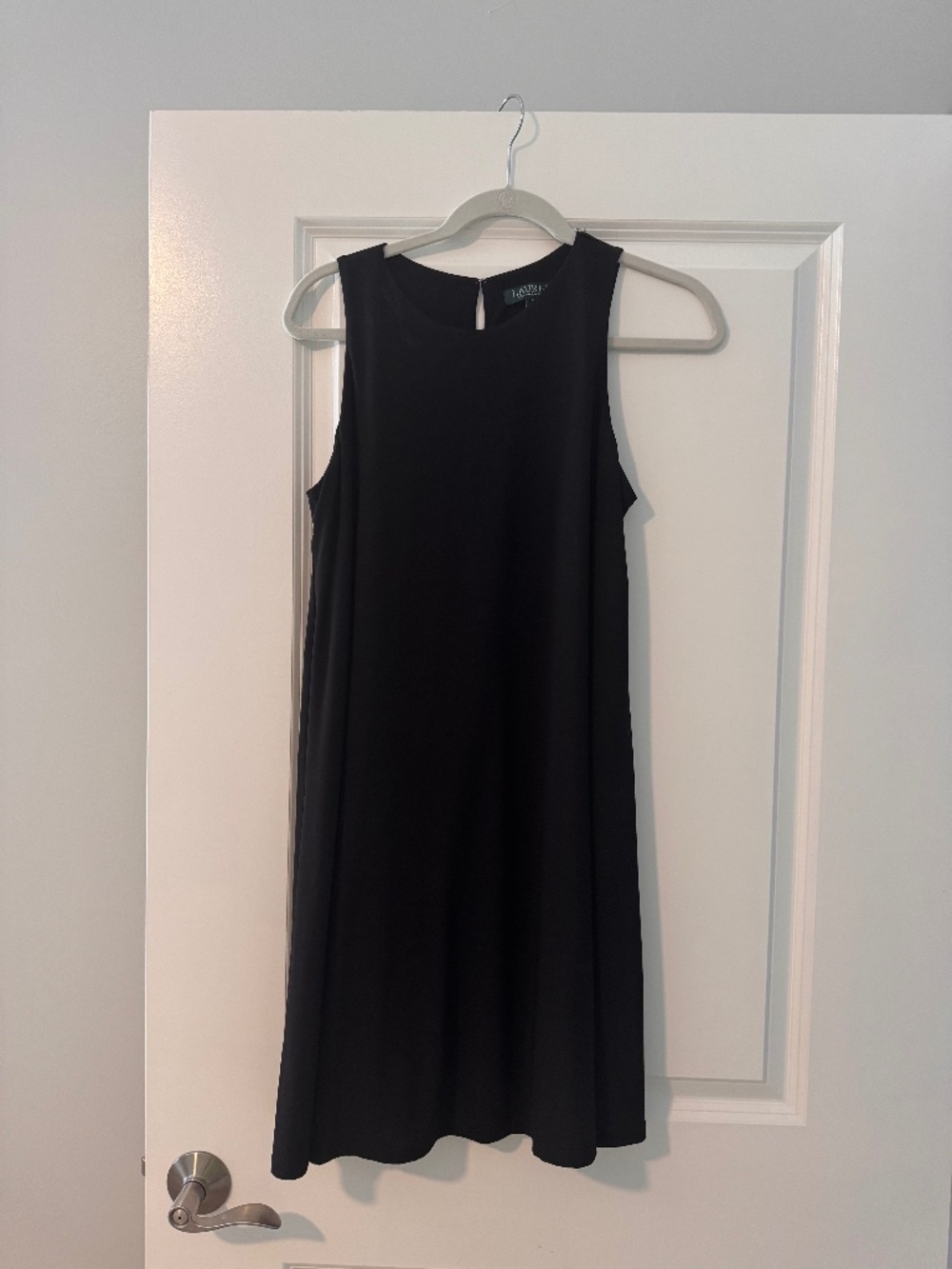 Lauren Ralph Lauren Sleeveless Black Shift Dress